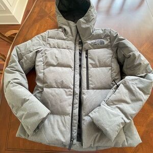 The North Face Gray Puffer Jacket